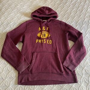 Abercrombie & Fitch Football Distressed Sweater
